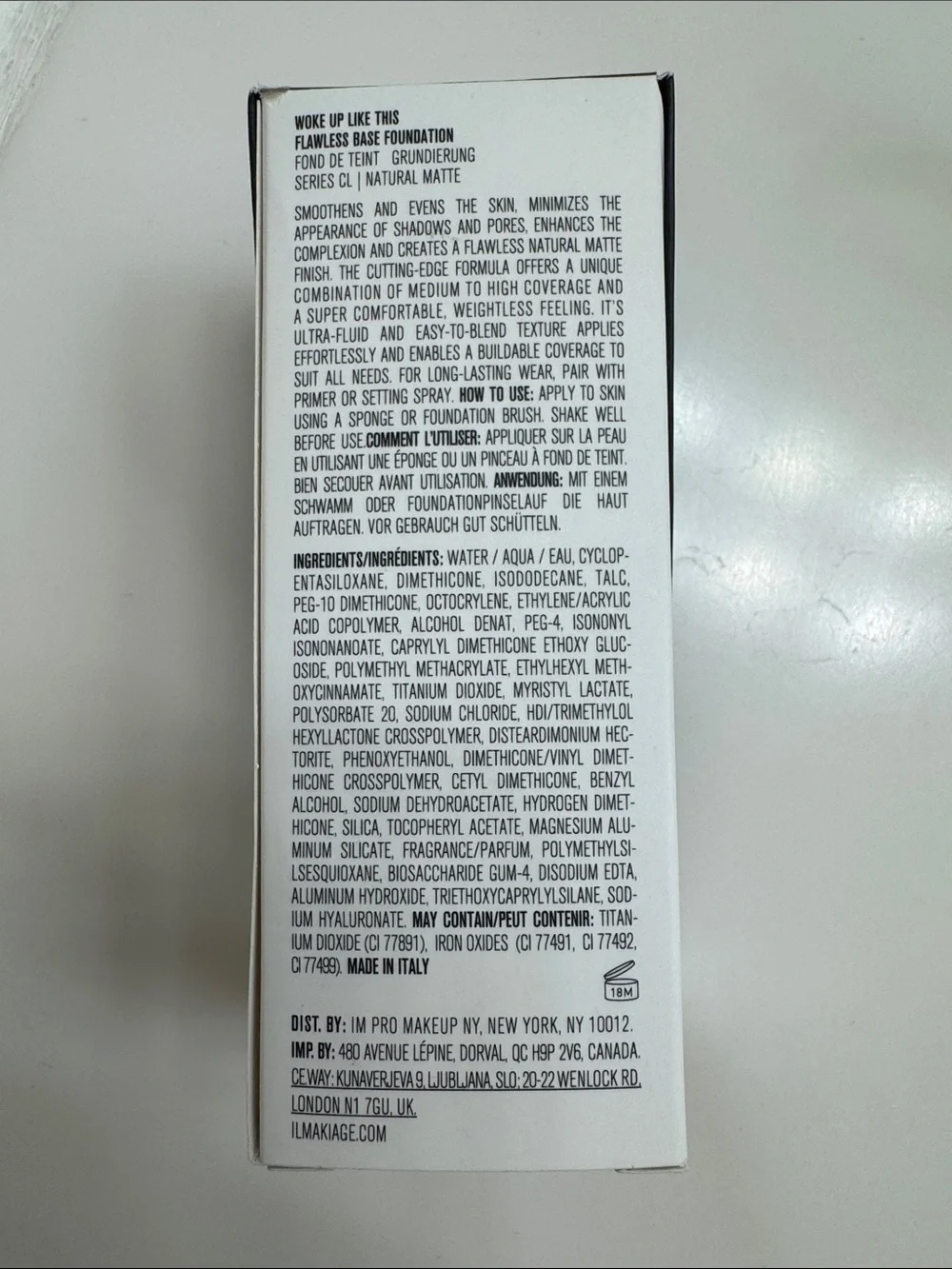 IL MAKIAGE Flawless Base Foundation - Woke Up Like This 060